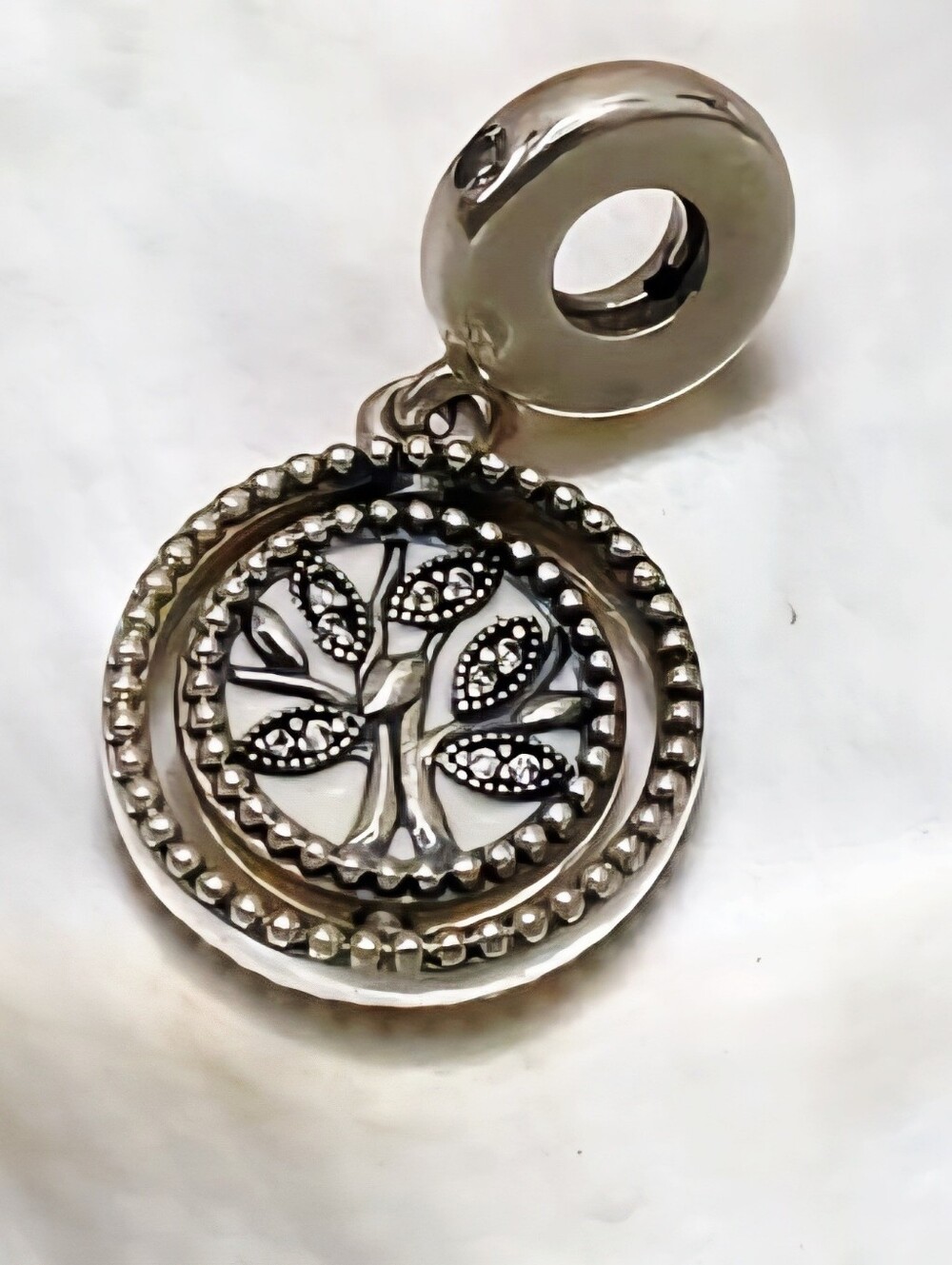 Pandora Spinning Family Tree Dangle Charm